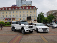 Міні лімузин Мерседес Гелік Кубік 6х6