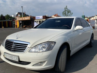 Белый мерседес W 221 long Одесса