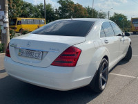 Белый мерседес W 221 long Одесса