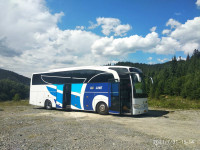 Пассажирские перевозки автобусом MERCEDES BENZ TRAVEGO. Аренда автобуса. Пассажирские перевозки автобусом MERCEDES BENZ TRAVEGO (46 мест).