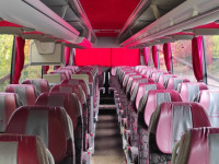 Пассажирские перевозки автобусом MERCEDES BENZ TRAVEGO. Аренда автобуса. Пассажирские перевозки автобусом MERCEDES BENZ TRAVEGO (46 мест).