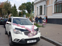 Свадебный автомобиль.
