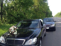 Перевезення урочистих подій Mersedes Benz S500