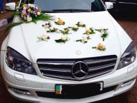 Mercedes C клас білий