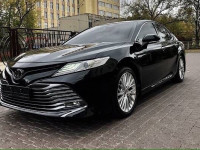 Аренда авто "Toyota Camry Premium+ 2018" с водителем Киев