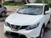 Авто Nissan Qashqai в аренду с водителем Полтава