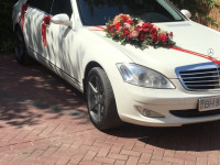 Белый мерседес W 221 long Одесса