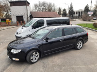 Трансфер, междугороднее такси комфорт класс универсал Skoda Superb