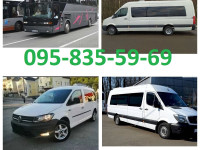 Пасажирські перевезення 58-56-50-20-18-6 місць замовлення автобусів
